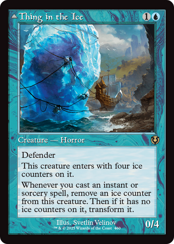 Thing in the Ice // Awoken Horror - Retro Frame (INR)