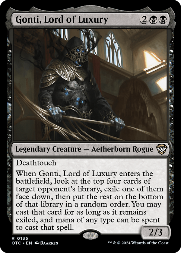 Gonti, Lord of Luxury (OTC)