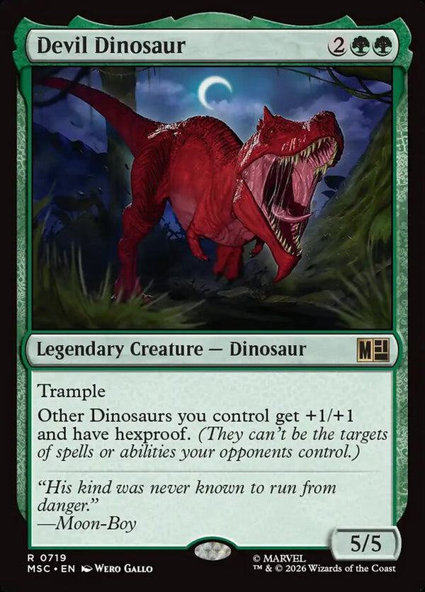 Devil Dinosaur (MSC)