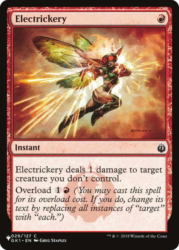 Electrickery - GK1 Reprint (PLST)