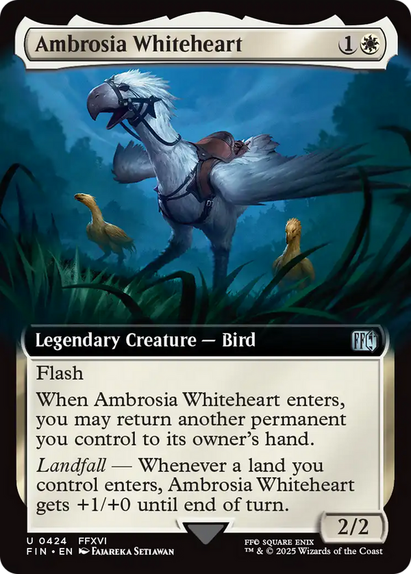 Ambrosia Whiteheart - Extended Art (FIN)