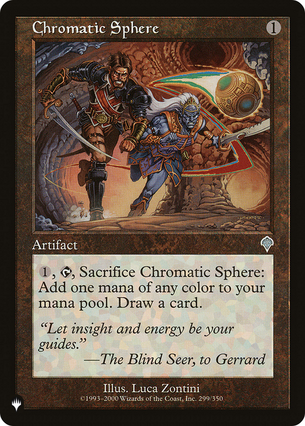 Chromatic Sphere - INV Reprint (PLST)