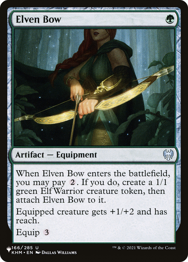 Elven Bow - KHM Reprint (PLST)