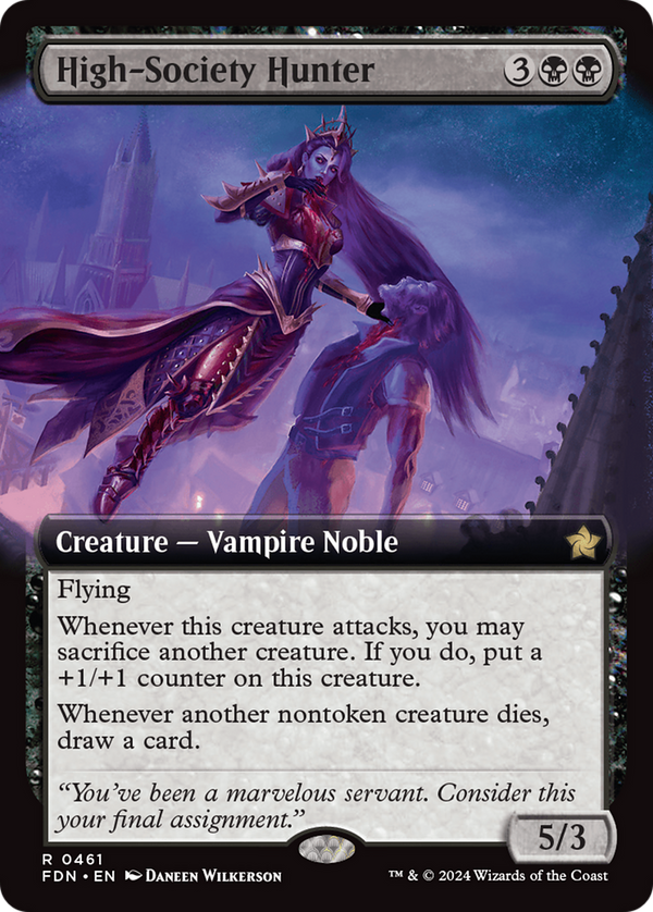 High-Society Hunter - Extended Art (FDN)