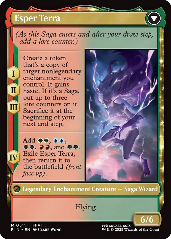 Terra, Magical Adept // Esper Terra - Extended Art (FIN)
