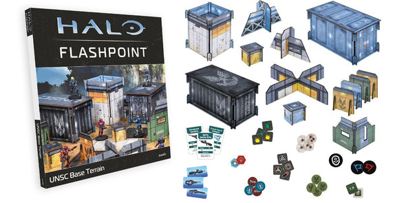 Halo: Flashpoint - UNSC Base Terrain Set (Pre-Order)