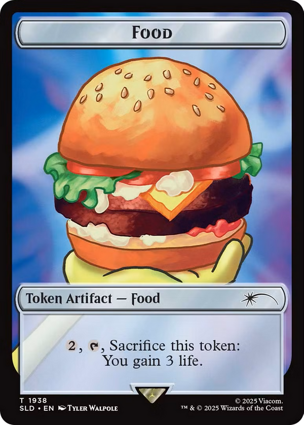 Food Token - Spongebob Squarepants: Internet Sensation (SLD)