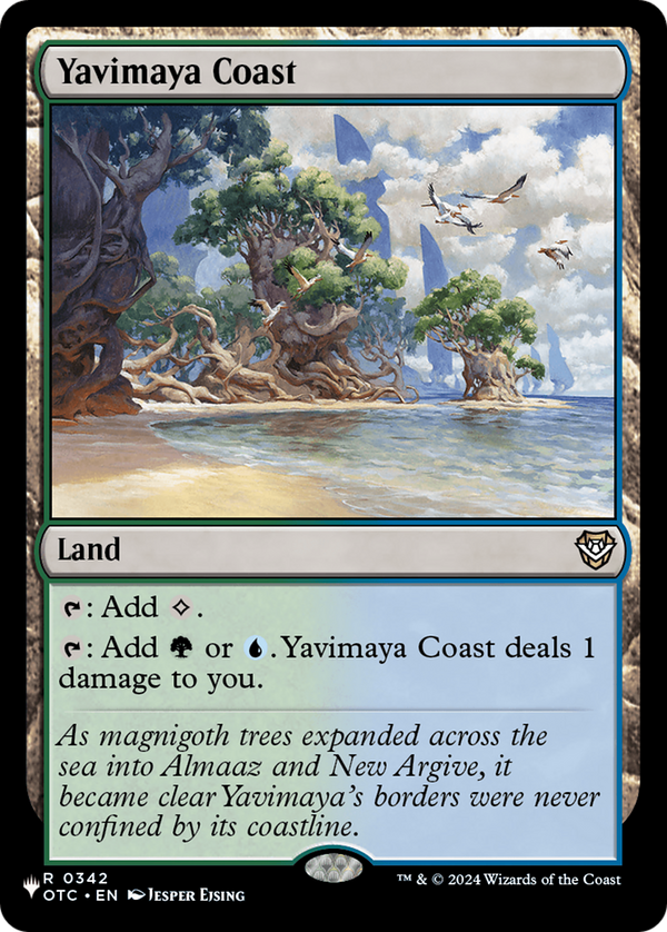 Yavimaya Coast - OTC Reprint (PLST)