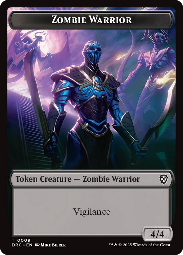 Zombie Warrior // Zombie Token (TDRC)