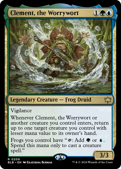 Clement, the Worrywort - Promo Pack (PBLB)