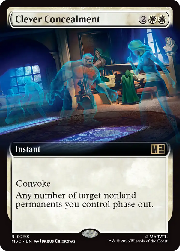 Clever Concealment - Extended Art (MSC) (Pre-Order)