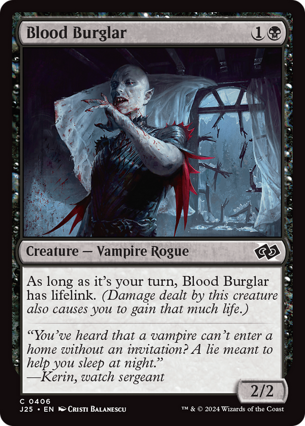 Blood Burglar (J25)
