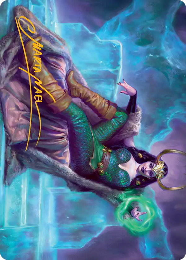 Lady Loki, Agent of Chaos (AMSH) - Gold Stamped Art Card