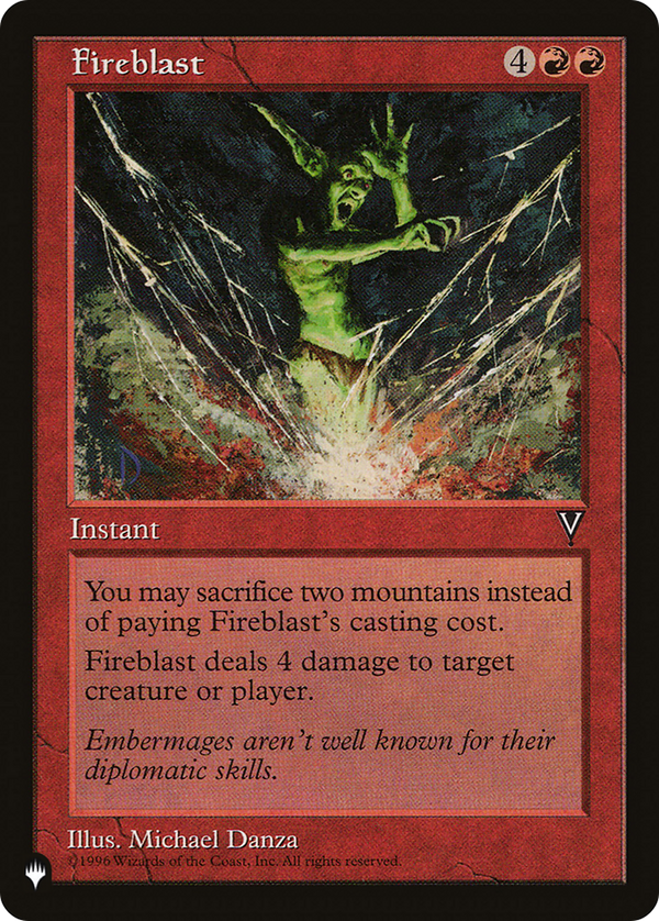 Fireblast - VIS Reprint (PLST)