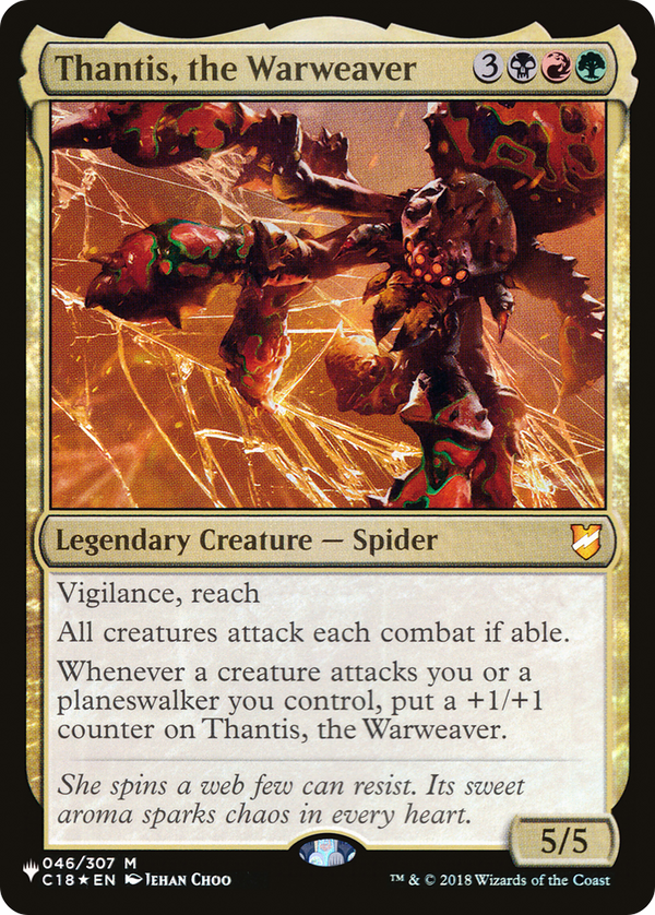 Thantis, the Warweaver - C18 Reprint (PLST)
