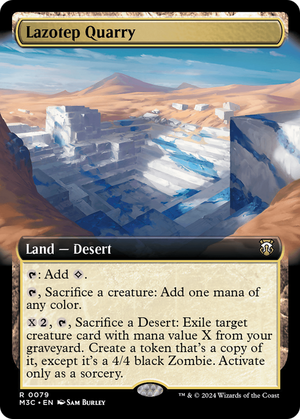 Lazotep Quarry - Extended Art (M3C)