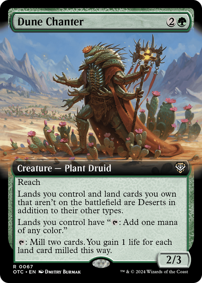 Dune Chanter - Extended Art (OTC)