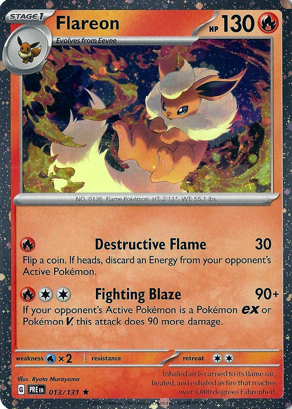 Flareon - 013/131 - Rare (Cosmos Holo)