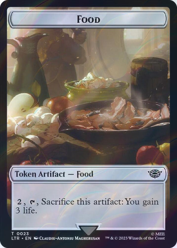 Food (023) // Human Soldier (015) Token (Surge Foil) (TLTR)
