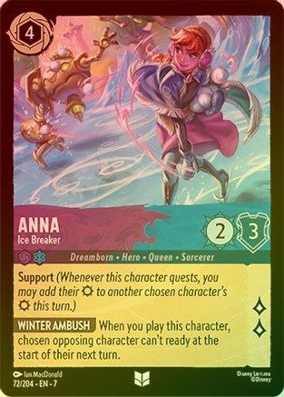 Anna (Ice Breaker) - 72/204 - Uncommon (Foil)
