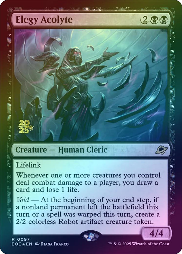 Elegy Acolyte - Prerelease Promo (Foil) (PEOE)