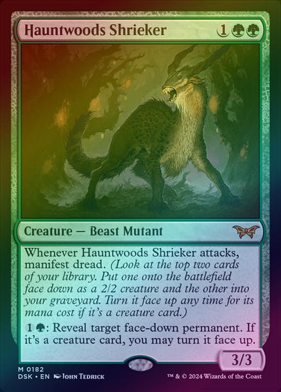 Hauntwoods Shrieker (Foil) (DSK)