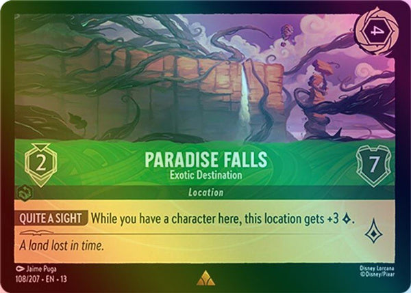 Paradise Falls - 108/207 - Rare (Foil)