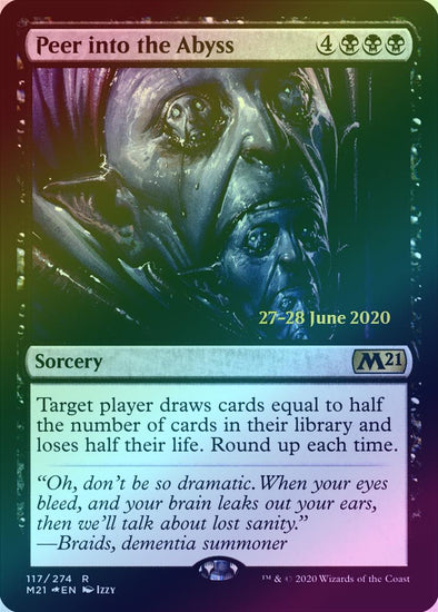 Peer into the Abyss - Prerelease Promo (Foil) (PM21)