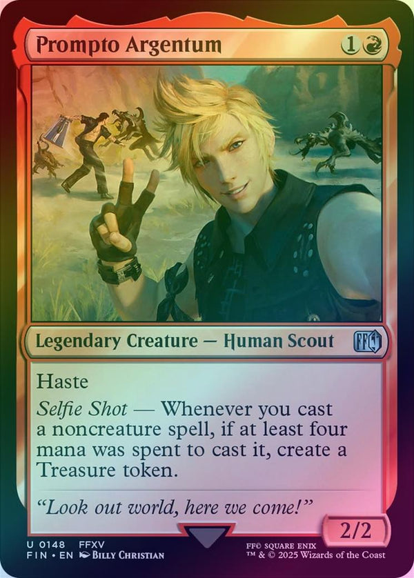Prompto Argentum (Foil) (FIN)