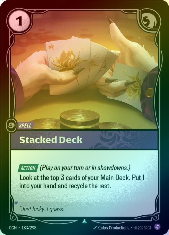Stacked Deck - 183/298 - Uncommon (Foil)