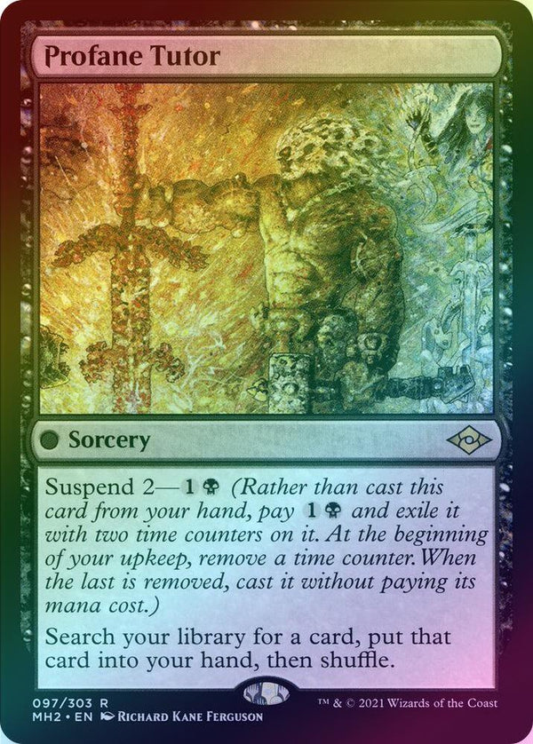 Profane Tutor (Foil) (MH2)
