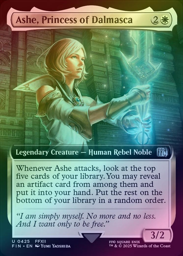 Ashe, Princess of Dalmasca - Extended Art (Foil) (FIN)