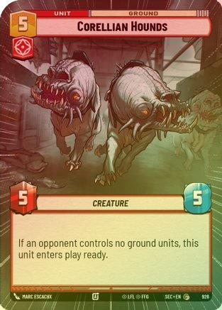 Corellian Hounds (Hyperspace Foil) - 926 - Common (Foil)