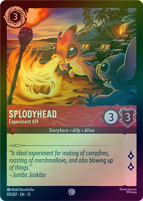 Splodyhead (Experiment 619) - 117/207 - Common (Foil)