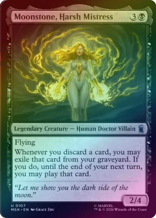 Moonstone, Harsh Mistress (Foil) (MSH) (Pre-Order)