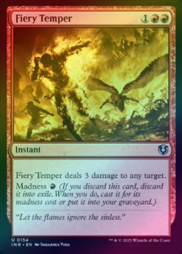 Fiery Temper (Foil) (INR)
