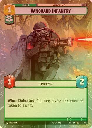 Vanguard Infantry (Hyperspace) - 372 - Common (Foil)