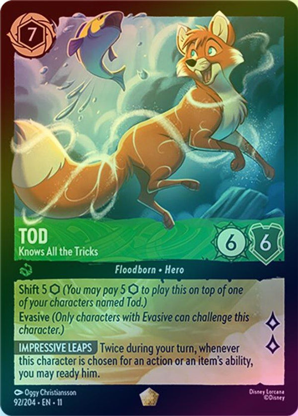 Tod (Knows All the Tricks) - 92/204 - Legendary (Foil)