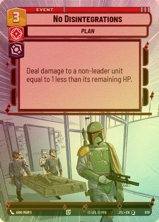 No Disintegrations (Hyperspace) - 878 - Special (Foil)
