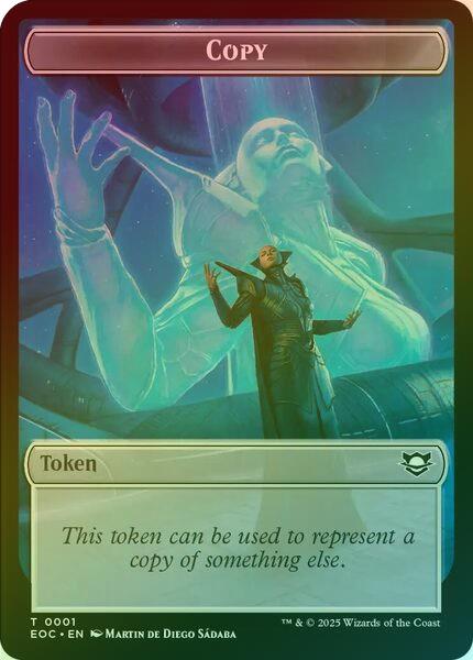 Copy // Golem (012) Token (Foil) (TEOC)