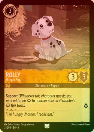 Rolly (Hungry Pup) - 21/204 - Uncommon (Foil)