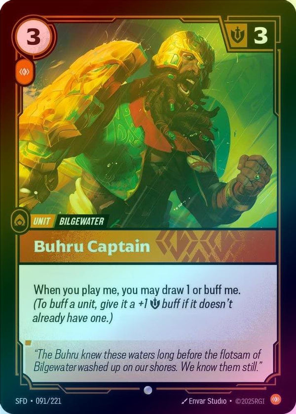 Buhru Captain - 091/221 - Common (Foil)