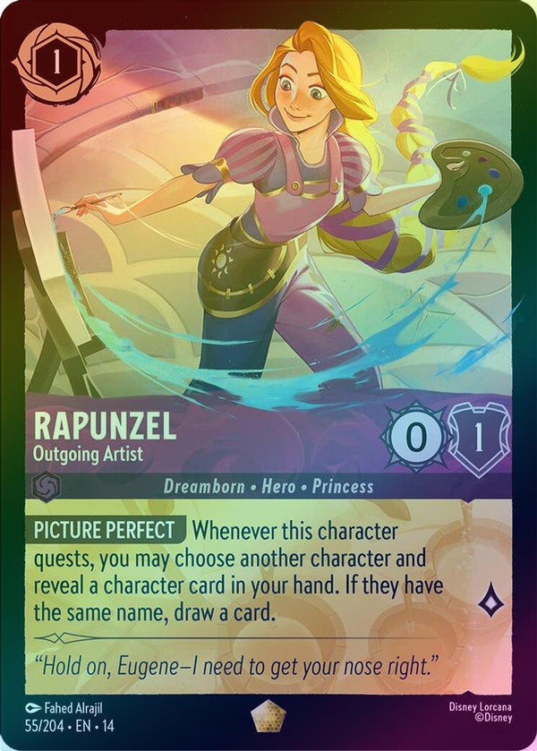 Rapunzel (Outgoing Artist) - 55/204 - Legendary (Foil)