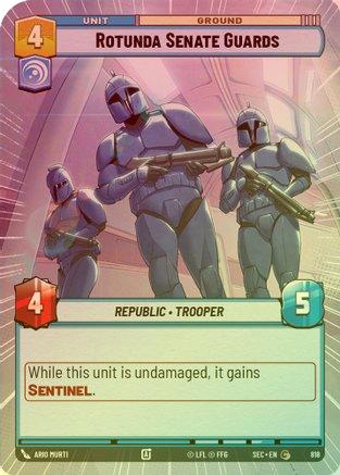 Rotunda Senate Guards (Hyperspace Foil) - 818 - Common (Foil)