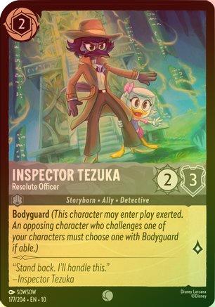 Inspector Tezuka (Resolute Officer) - 177/204 - Common (Foil)
