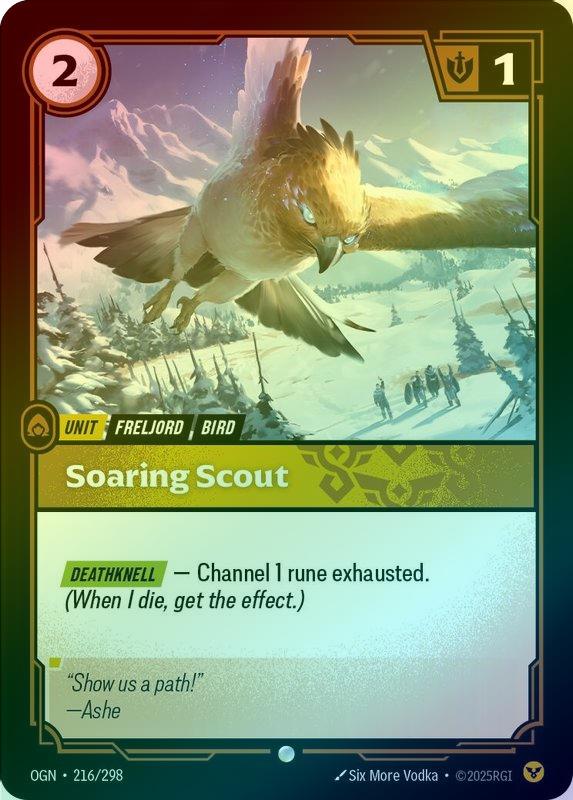 Soaring Scout - 216/298 - Common (Foil)