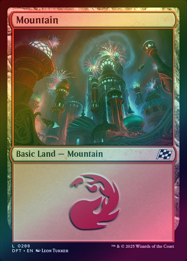 Mountain (288) (Foil) (DFT)