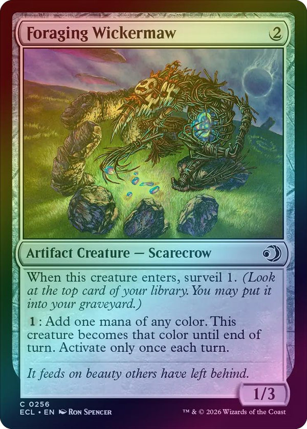 Foraging Wickermaw (Foil) (ECL)