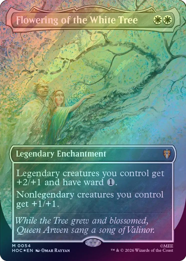 Flowering of the White Tree - Borderless (Surge Foil) (HOC) (Pre-Order)