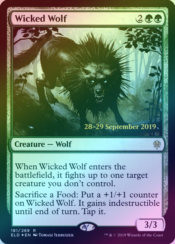 Wicked Wolf - Prerelease Promo (Foil) (PELD)